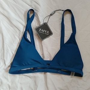 🌠SALE🌠 Zaful bikini top small blue